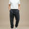 Pantalon Parachute Gris Chevron Ample Décontracté Homme - Tweed