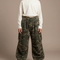 Pantalon Parachute Camouflage Ample Cargo Unisexe Coton - Imprimé