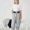 Pantalon Parachute Gris Ample Sport Enfant Unisexe - Molleton