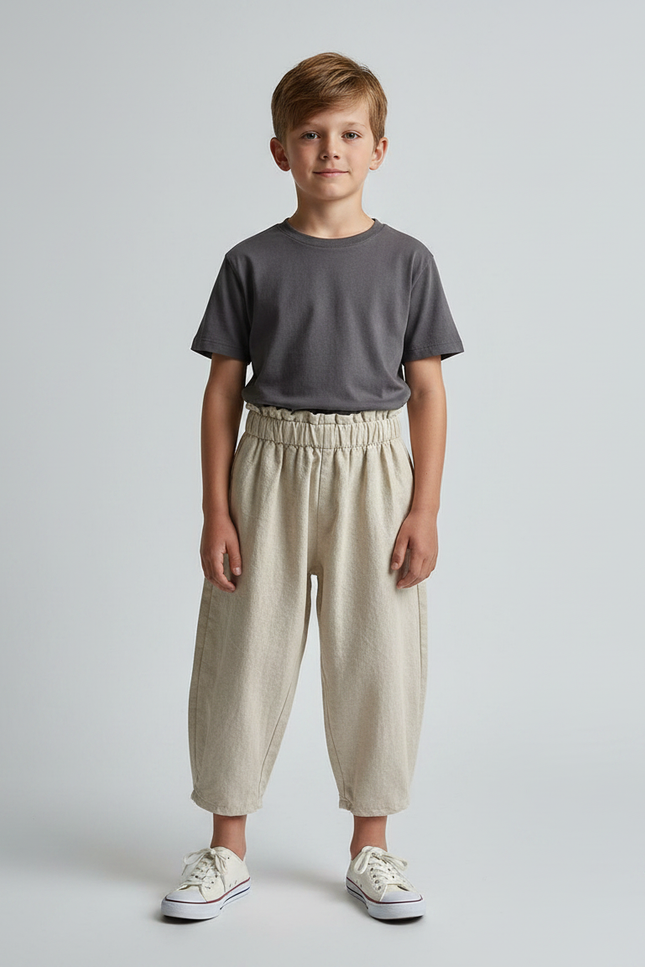 Pantalon Parachute Fcaf - Beige Lin