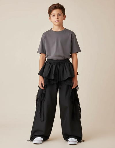 Pantalon Parachute Femme Baggy