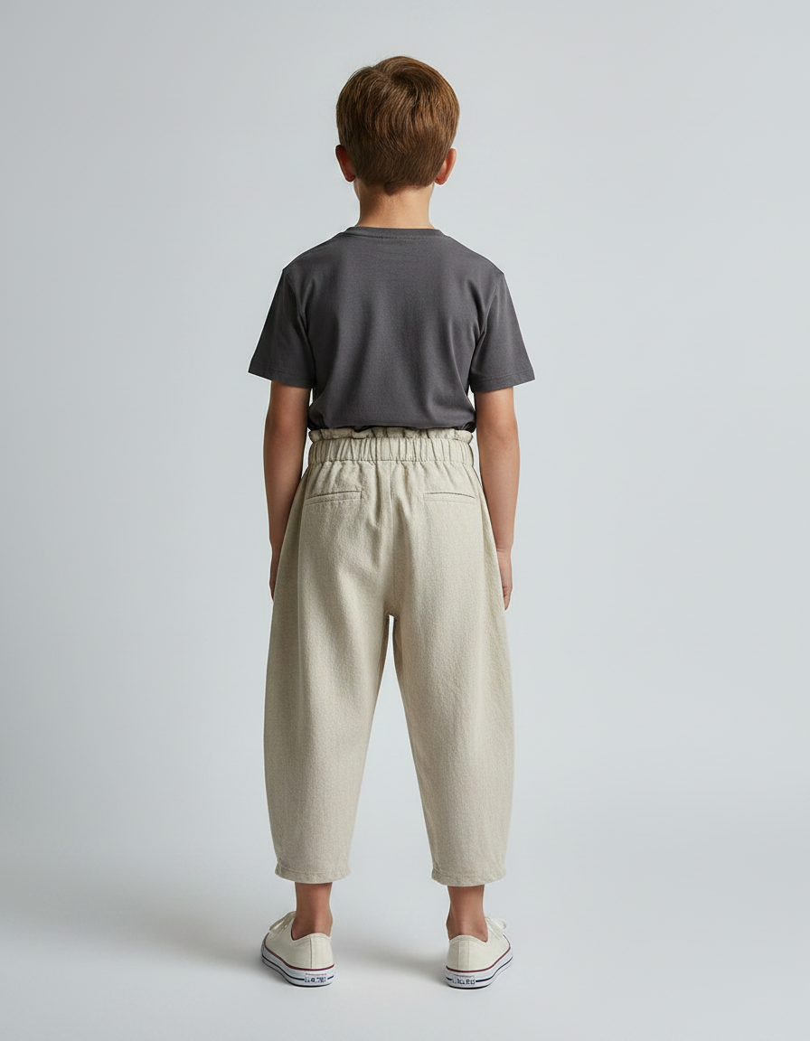 Pantalon Parachute Fcaf - Beige Lin - vue 2
