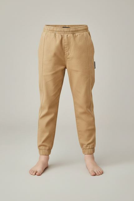 Pantalon Parachute Kaki Coton Décontracté Garçon - vue 3