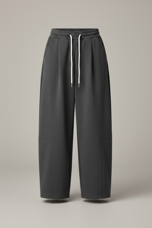 Pantalon Parachute Garçon Gris Baggy - Polyester - vue 3