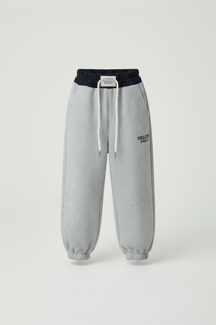 Pantalon Parachute Gris Ample Sport Enfant Unisexe - Molleton - vue 3