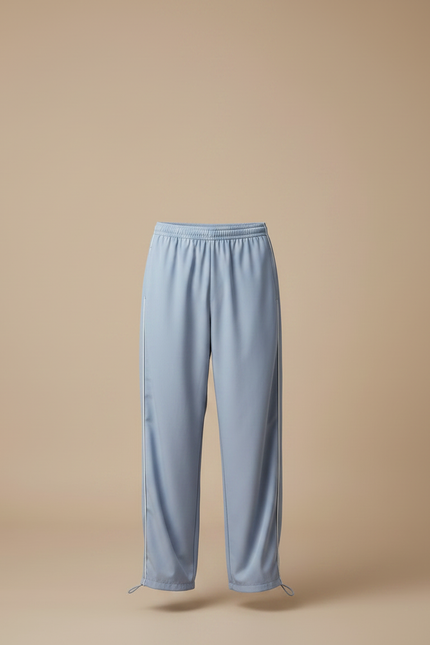 Pantalon Parachute Bleu Ciel Ample Décontracté Homme - Polyester - vue 3