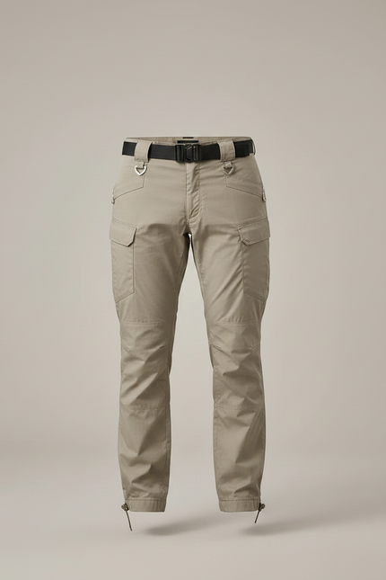 Pantalon Parachute Kaki Cargo Homme Léger Décontracté - Polyester - vue 3