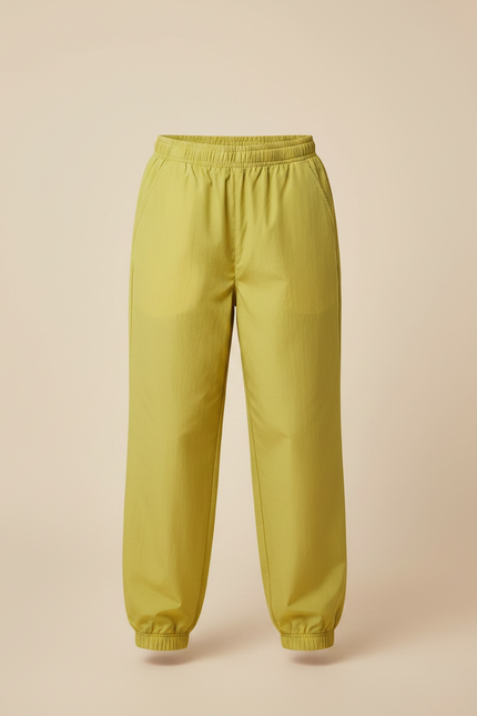 Pantalon Parachute Jaune Ample Sport Enfant - Polyester - vue 3