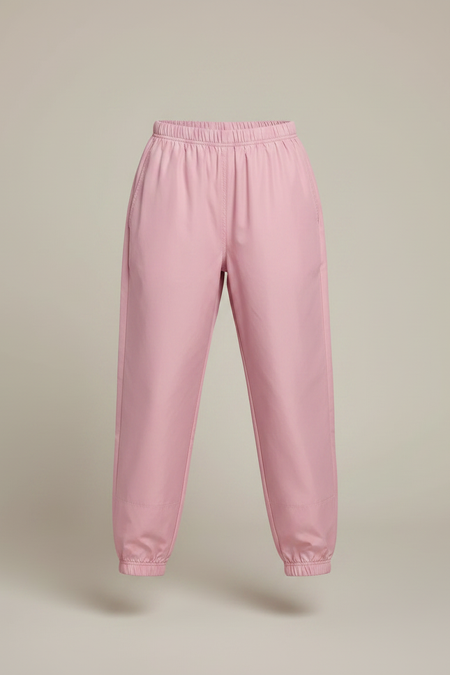 Pantalon Parachute Rose Ample Léger Enfant Sportif - Polyester - vue 3