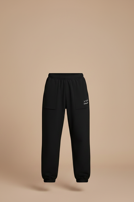 Pantalon Parachute Noir Ample Sport Enfant Respirant - Polyester - vue 3