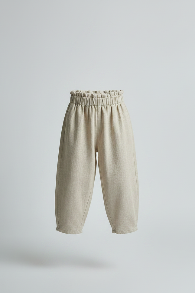 Pantalon Parachute Fcaf - Beige Lin - vue 3