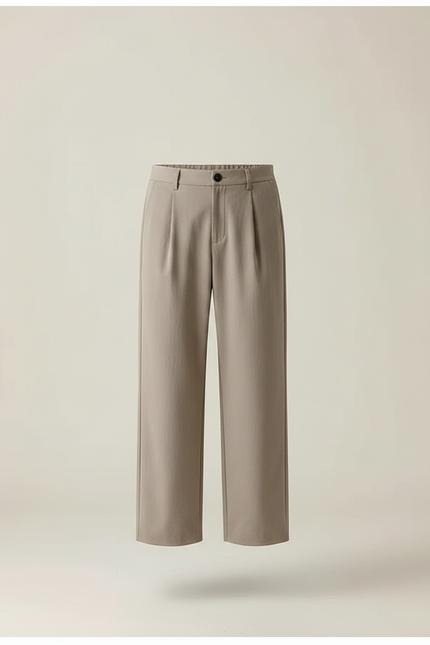 Pantalon Parachute Kaki Ample Coton Enfant Décontracté - vue 3