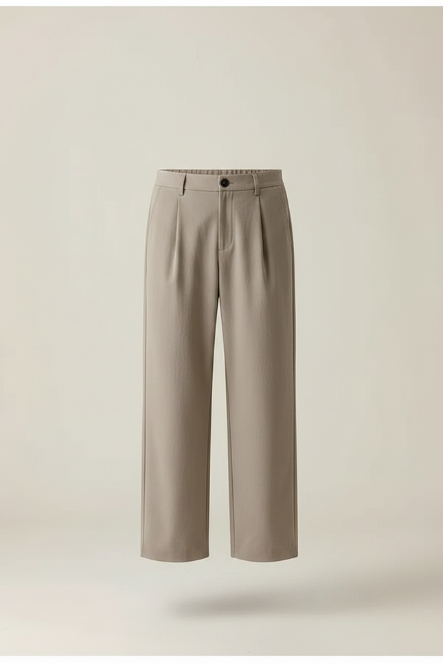 Pantalon Parachute Kaki Ample Coton Enfant Décontracté - vue 3