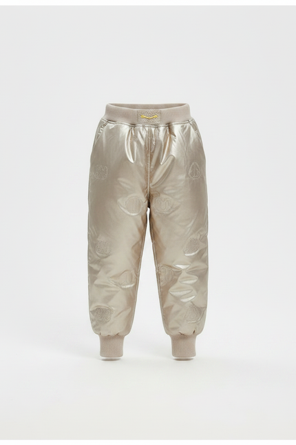 Pantalon Parachute Doré Matelassé Imprimé Enfant Fille - Polyester - vue 3