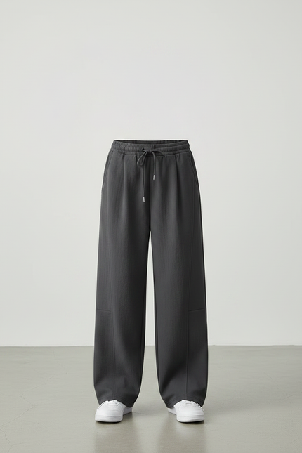 Pantalon Parachute Gris Ample Décontracté Enfant Urbain - Polyester - vue 3