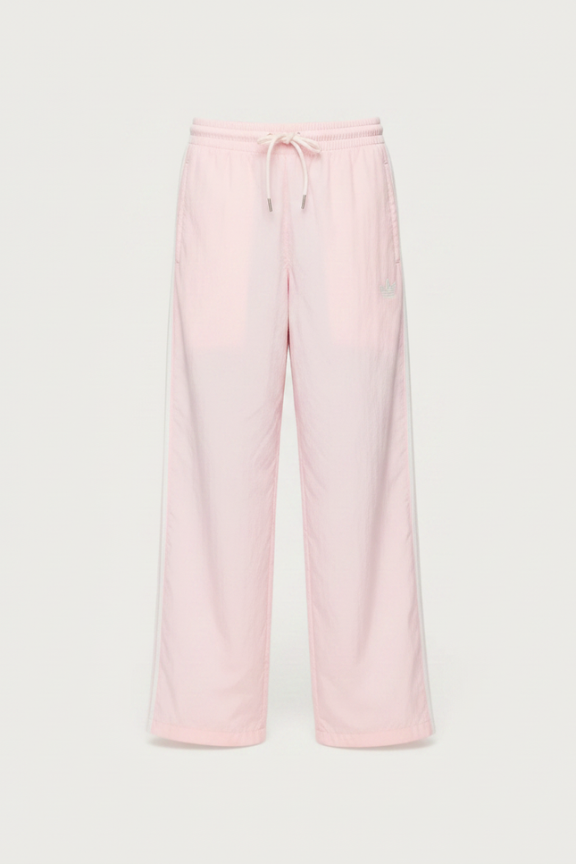 Pantalon Parachute Rose Ample Rayures Blanches Enfant - Polyester - vue 3