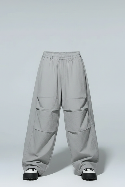 Pantalon Parachute Gris Ample Décontracté Enfant Danse - Polyester - vue 3