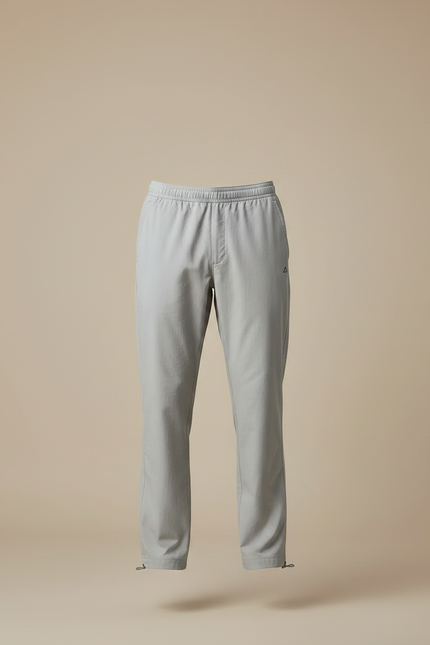 Pantalon Parachute Gris Léger Décontracté Homme Cordon - Polyester - vue 3