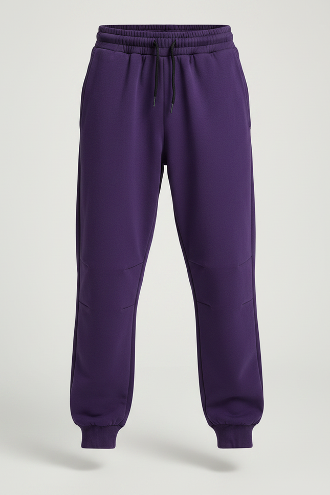 Pantalon Parachute Violet Uni Sport Enfant - Molleton - vue 3
