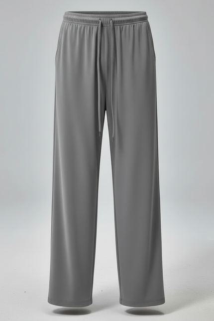 Pantalon Parachute Gris Ample Décontracté Léger Enfant - Polyester - vue 3