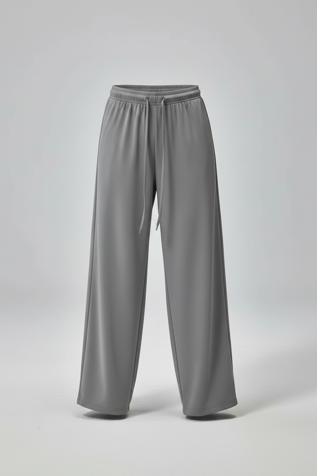 Pantalon Parachute Gris Ample Léger Décontracté Enfant - Polyester - vue 3