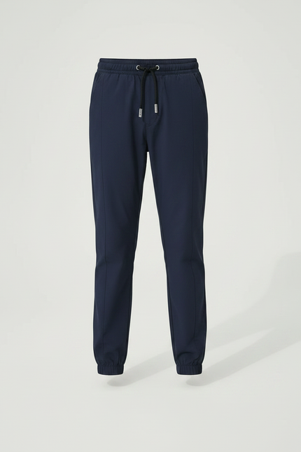 Pantalon Parachute Marine Cordon Décontracté Garçon - Polyester - vue 3