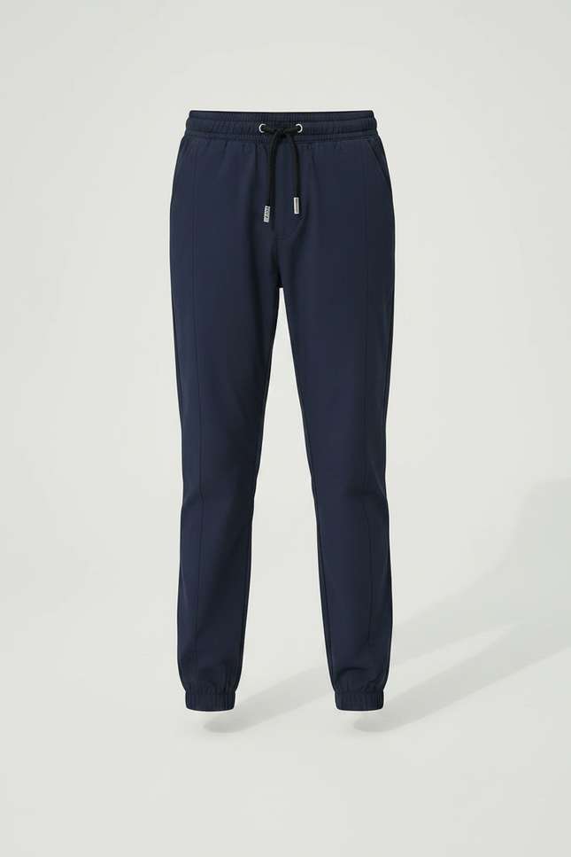 Pantalon Parachute Marine Cordon Décontracté Garçon - Polyester - vue 3
