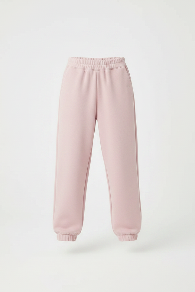 Pantalon Parachute Rose Ample Confortable Fille - Molleton - vue 3