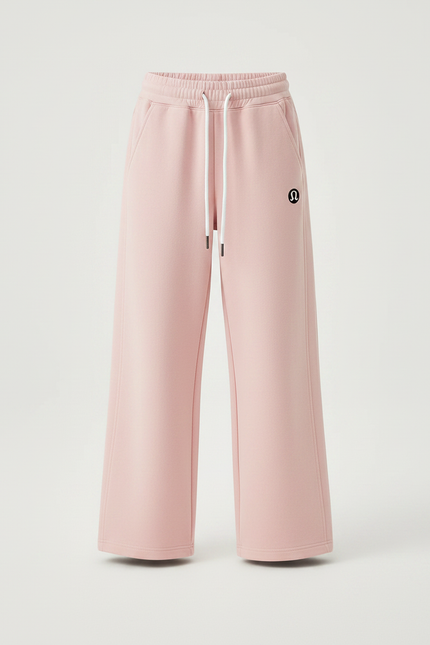 Pantalon Parachute Rose Ample Molletonné Sport Enfant - vue 3