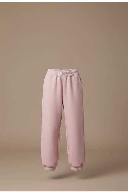 Pantalon Parachute Rose Ample Confortable Enfant - Molleton - vue 3